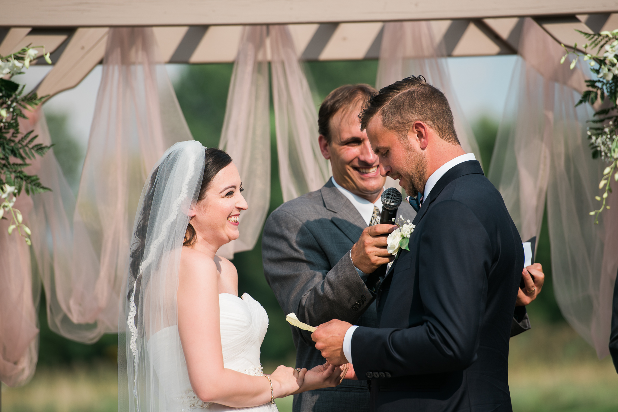 wedding ceremony in Buffalo, NY